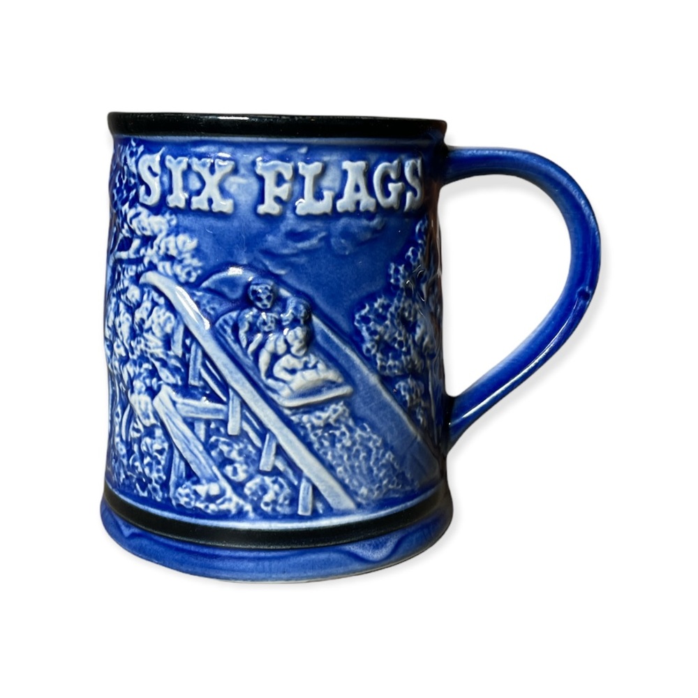 Six flags coffee mug